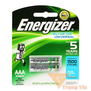 Pin Sạc aaa energizer 700mah (vỉ 2 viên)