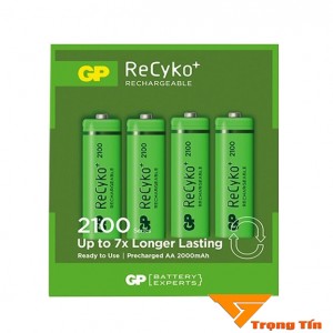Pin sạc AA 2100mAh Recyko vỉ 4 viên