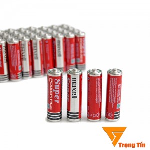 pin aa maxell cacbon vỉ 4 viên