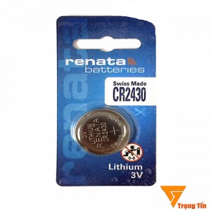 Pin Cr2430 Renata (vỉ 1 viên)