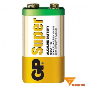 pin 9v, pin vuông GP Super alkaline vỉ 1 viên