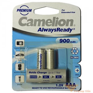 Pin sạc aaa Camelion 900mAh vỉ 2 viên