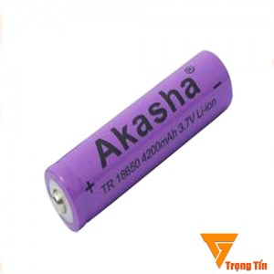 pin sạc 18650 4200mAh Akasa