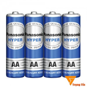 Pin aa Panasonic Cacbon (vỉ 4 viên màu xanh)