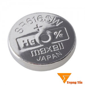 pin đồng hồ SR616SW Maxell