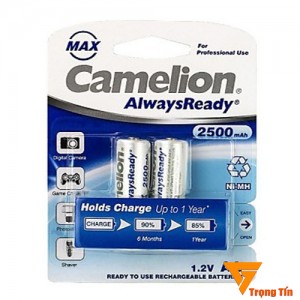 pin sạc AA Camelion 2500mAh (vỉ 2 viên)