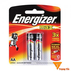 pin aa Energizer alkaline vỉ 2 viên