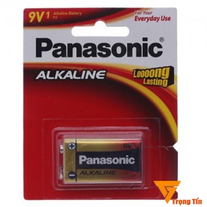 Pin 9v, pin vuông panasonic alkaline 6LR61T/1S