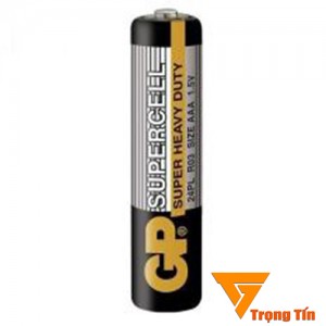 Pin aaa gp super cacbon vỉ 4