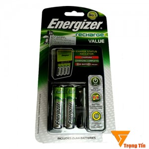 Bộ sạc pin Energizer 4 khe tặng kèm 2 pin