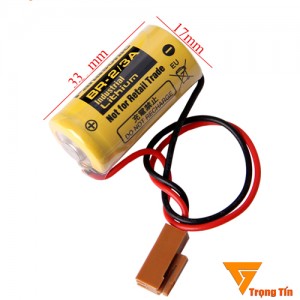 Pin BR 2/3A Panasonic có chân cắm
