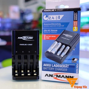 Máy sạc pin Ansmann Powerline 4 Smart