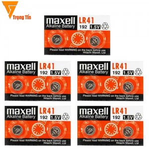 Pin AG3 LR41 maxell alkaline 1.5v