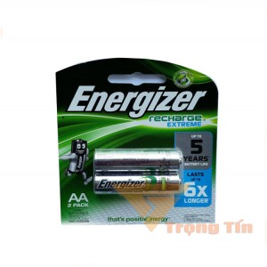 Pin sạc AA 2300mAh Energizer vỉ 2 viên