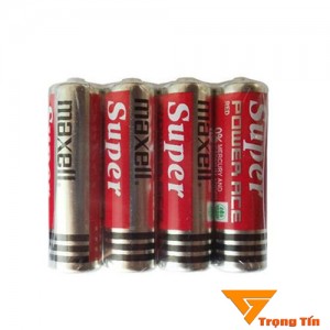 pin aa maxell cacbon vỉ 4 viên