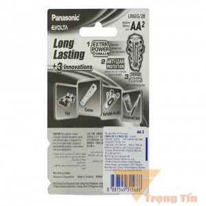Pin aa Panasonic Evolta (vỉ 2 viên)