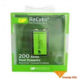 Pin sạc GP 9V 200mAh (Có bảo hành)