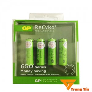 Pin sạc AAA GP 650mAh