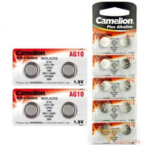 Pin AG10 LR1130 Camelion 1.5v