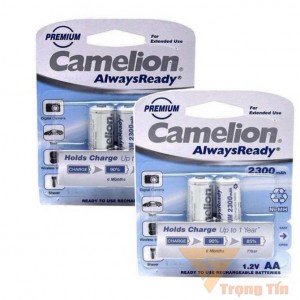 Pin sạc AA Camelion 2300mAh (vỉ 2 viên)